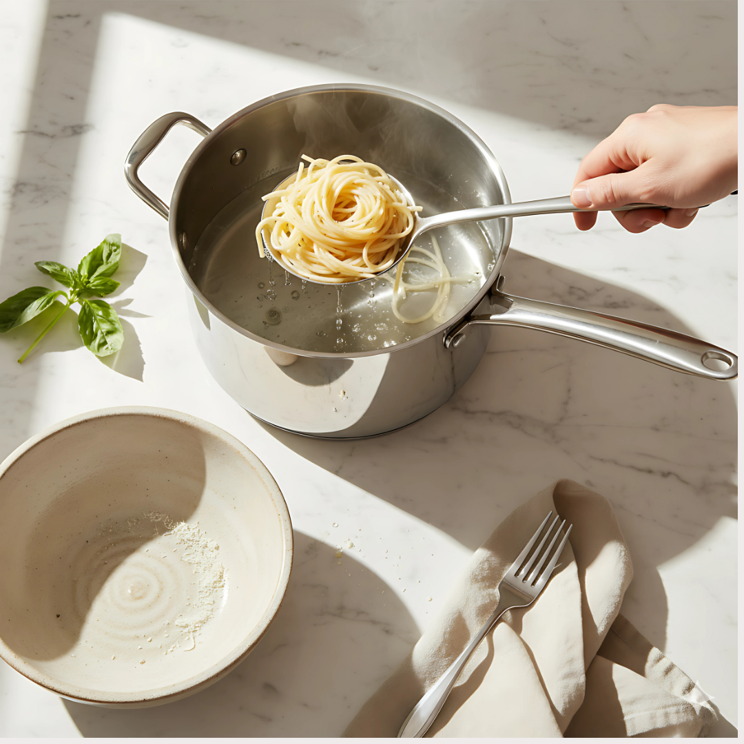 Le set complet Silver Cook - Les ustensiles indispensables en inox