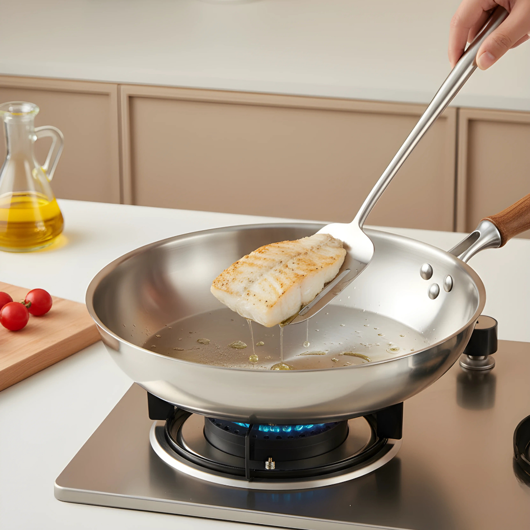 Le set complet Silver Cook - Les ustensiles indispensables en inox